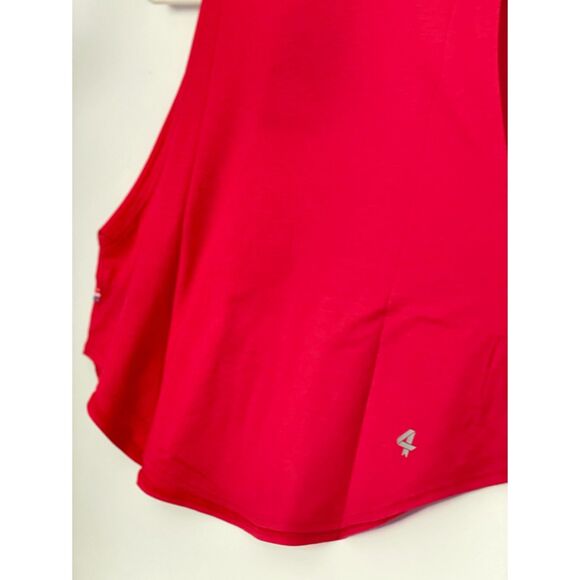 4 Fourlaps Curved Athletic Tank Top Crimson Women's Size Small Gym Training NEW - Picture 4 of 13